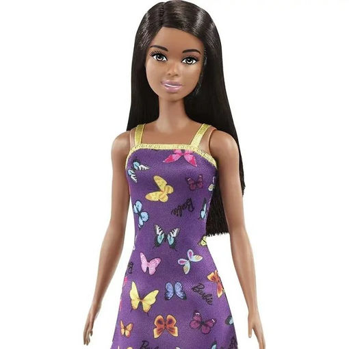 Picture of Barbie Doll Purple Dress